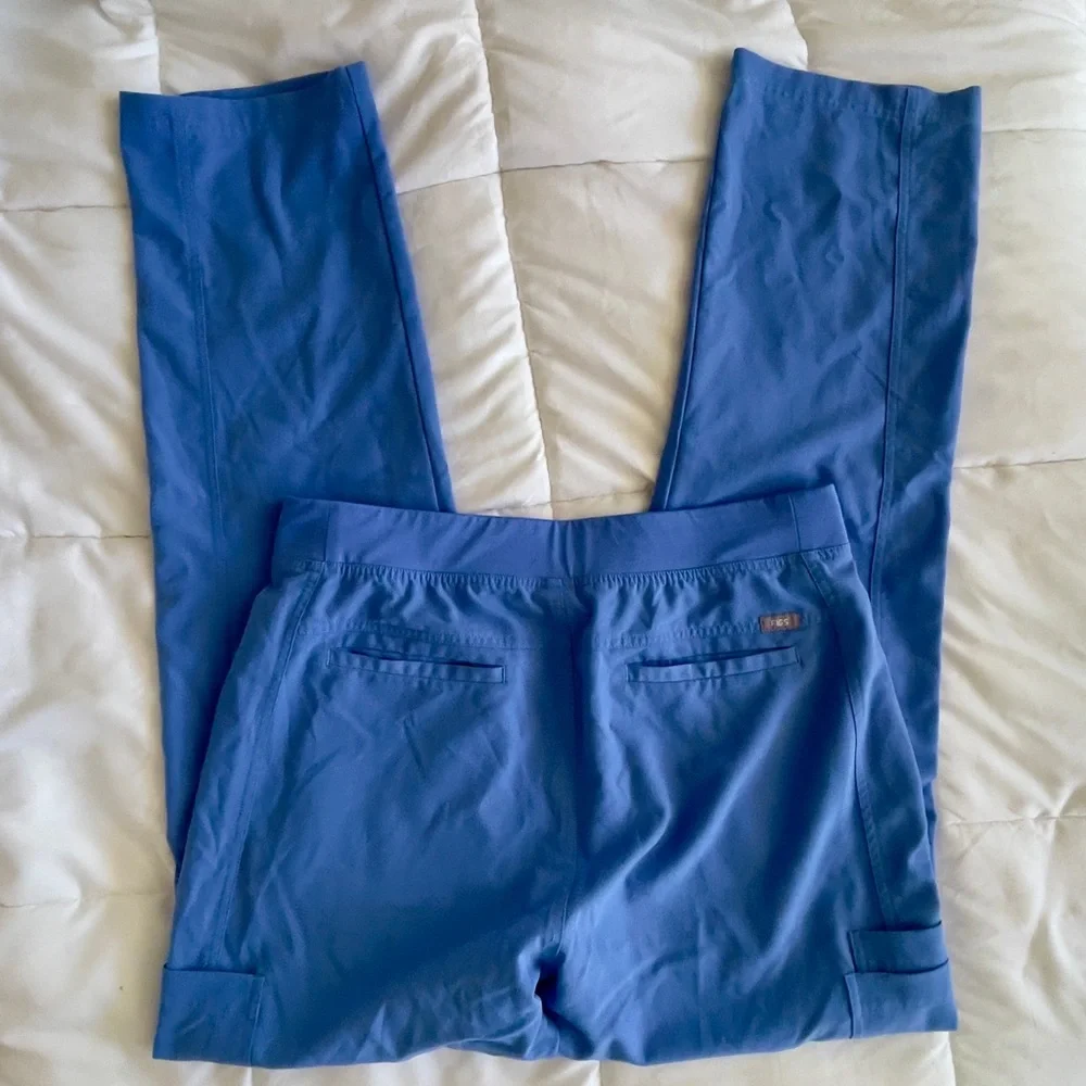 Figs Men's Blue Cargo Medical Scrub Pants